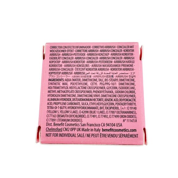 Benefit Cosmetics Boi-ing Airbrush Concealer (Medium Coverage) NO. 1 NEW - Picture 8 of 11